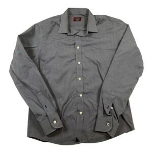 Untuckit Orville‎ Men's M Slim Fit Blue Long Sleeve Button Front Shirt
